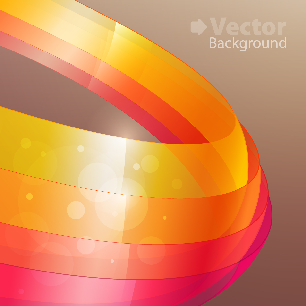 decorative background sparkling shiny modern 3d circles