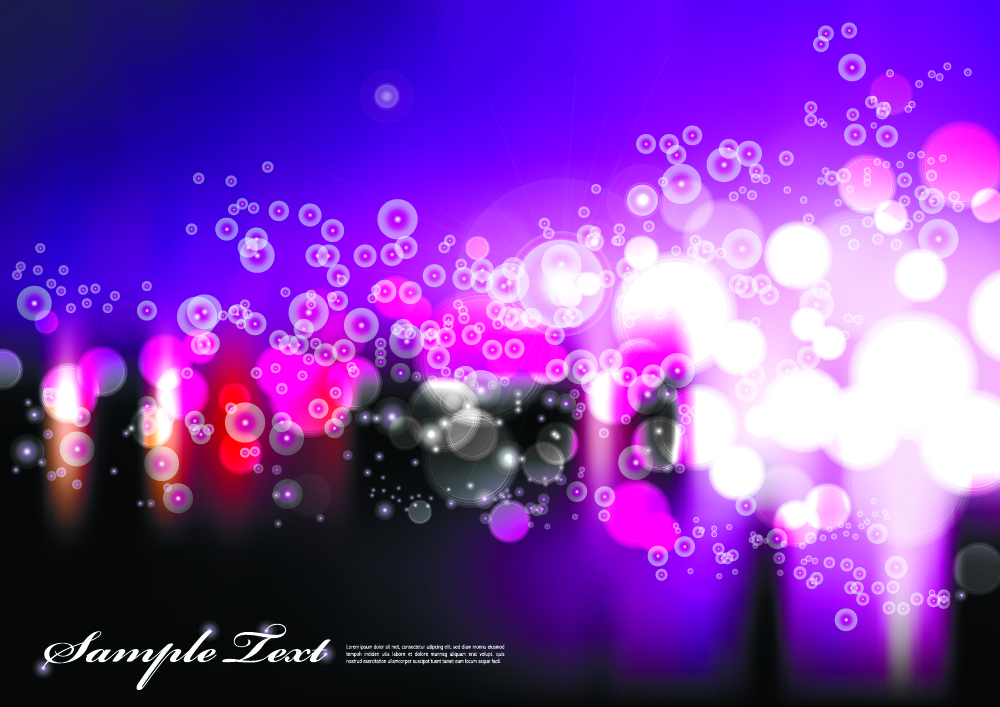 bokeh light background modern sparkling blurred design