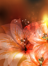 flower background modern sparkling closeup bokeh design