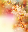 flowers background colorful sparkling bokeh light decor