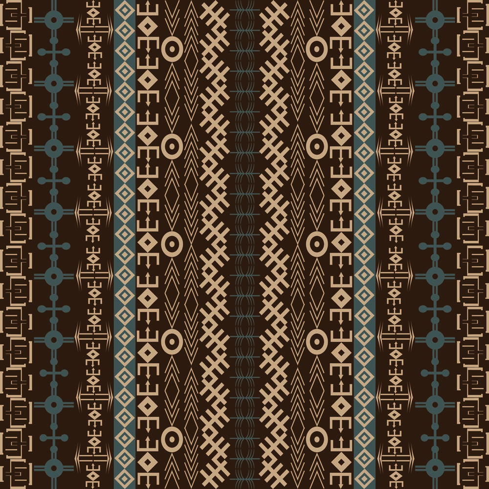 tribal pattern template elegant symmetric classic tradition decor