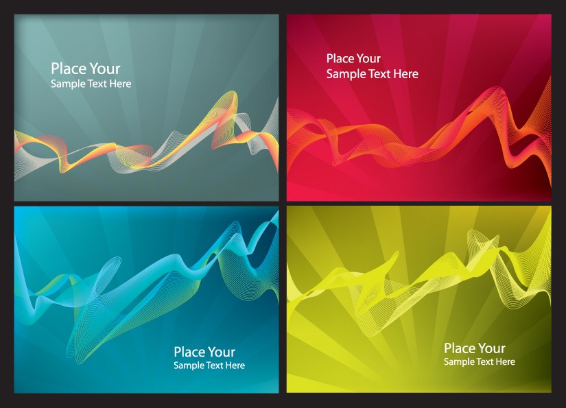 decorative backgrounds modern colored dynamic lines