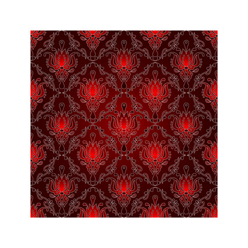 decorative pattern repeating symmetric classic red decor