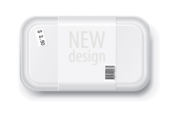 package tray icon modern realistic design