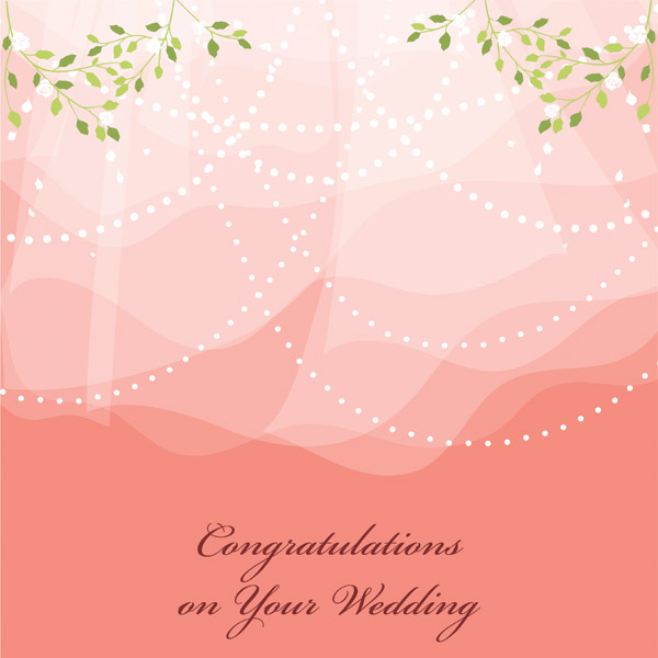 wedding background elegant transparent design leaves decor