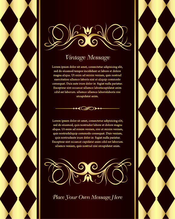 decorative pattern background elegant luxury european symmetric decor