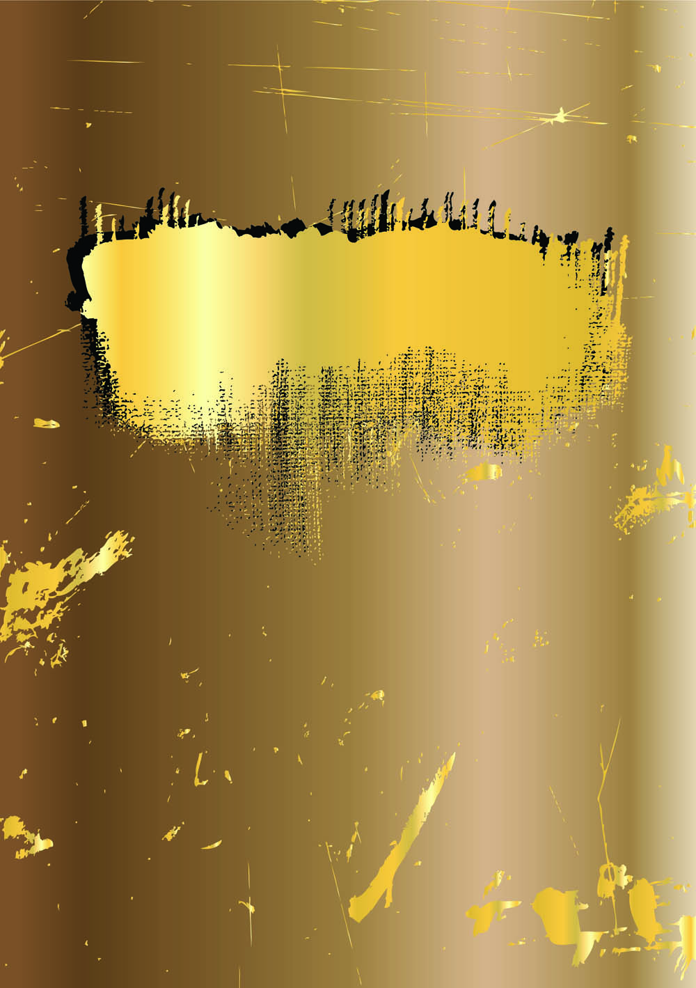 abstract background grunge retro design yellow ink decor