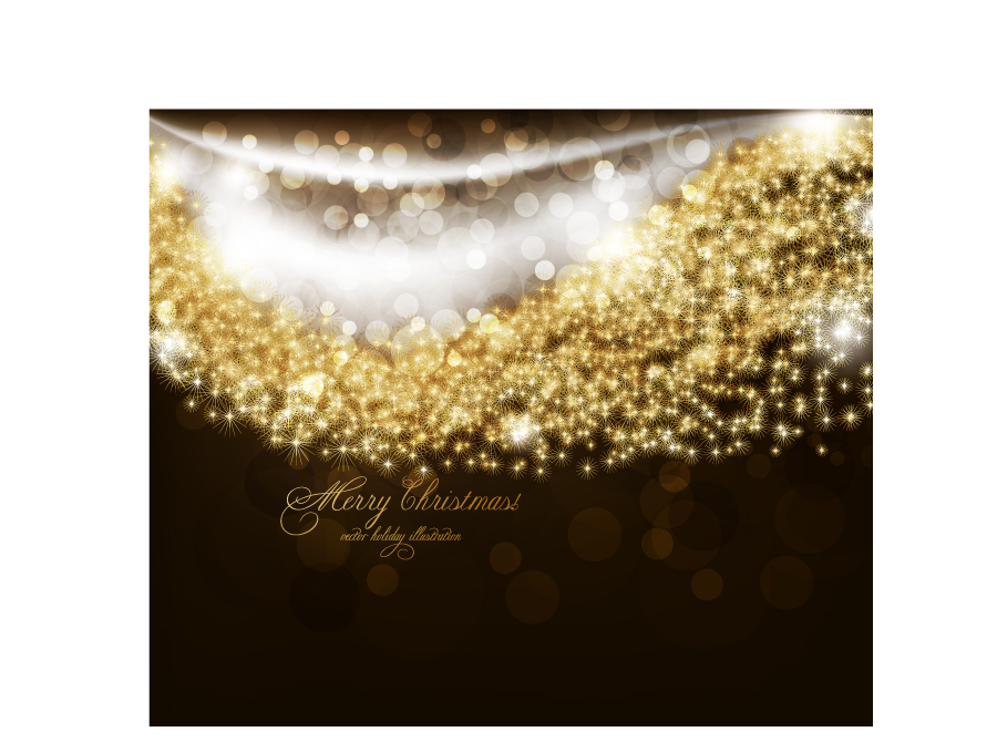 christmas background vivid sparkling gorgeous lights elegant decor