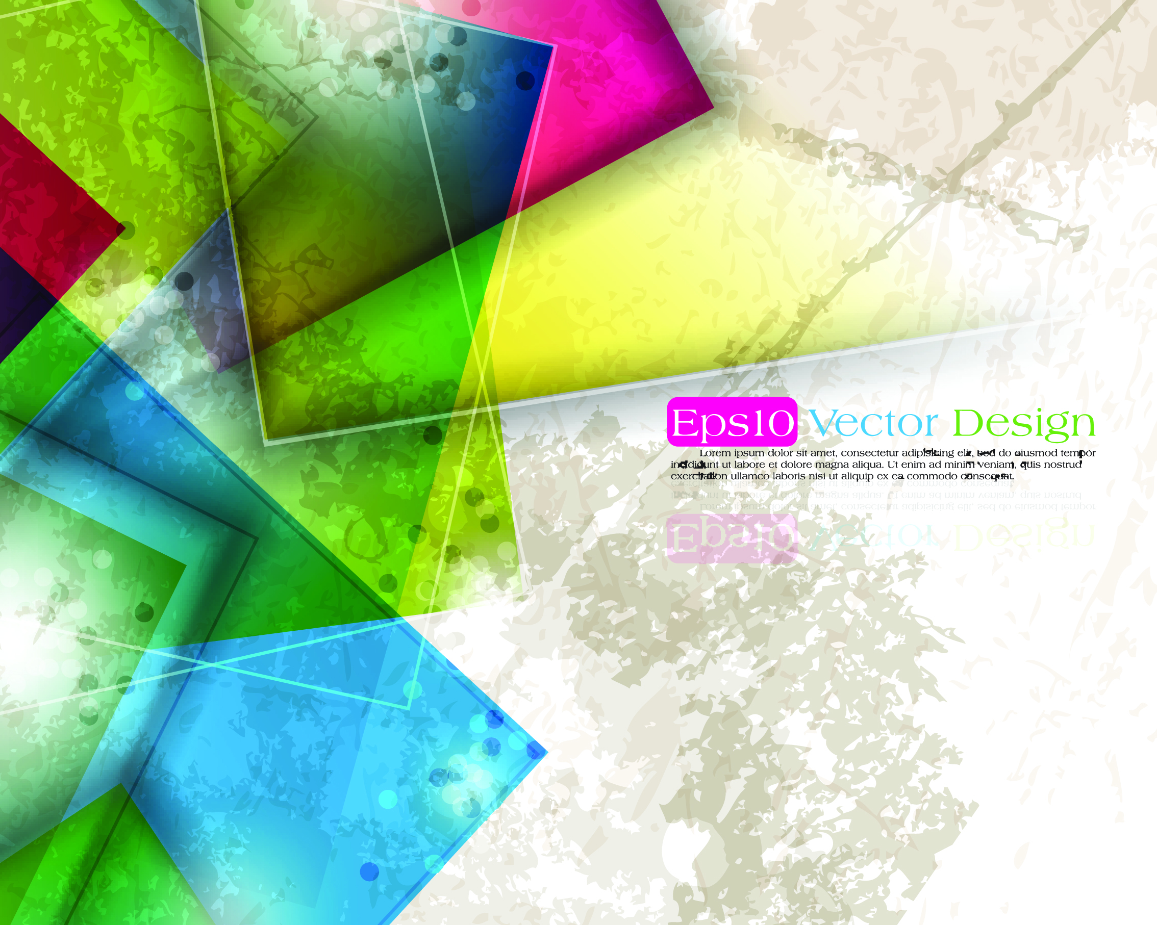 abstract background modern colorful transparent grunge decor