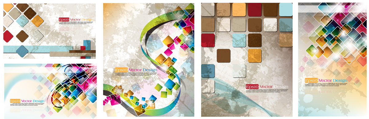 fantasy background templates colorful dynamic grunge decor