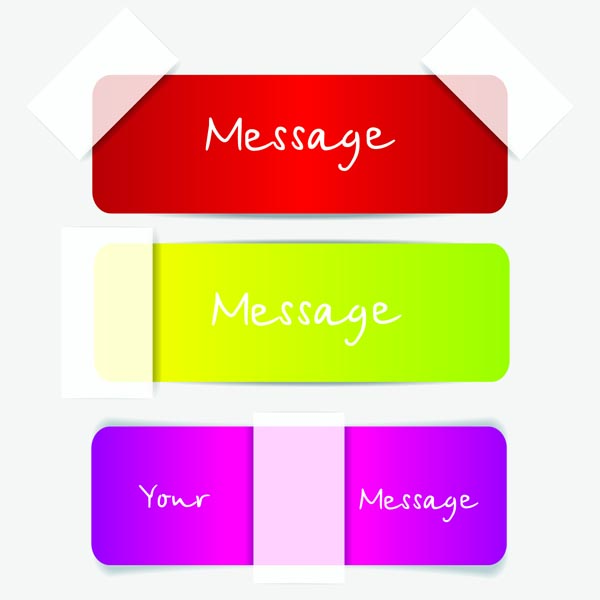 sticker templates plain colored decor