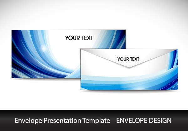 envelope templates modern colorful dynamic design