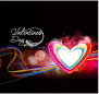 valentines cards templates colorful dynamic bokeh hearts decor