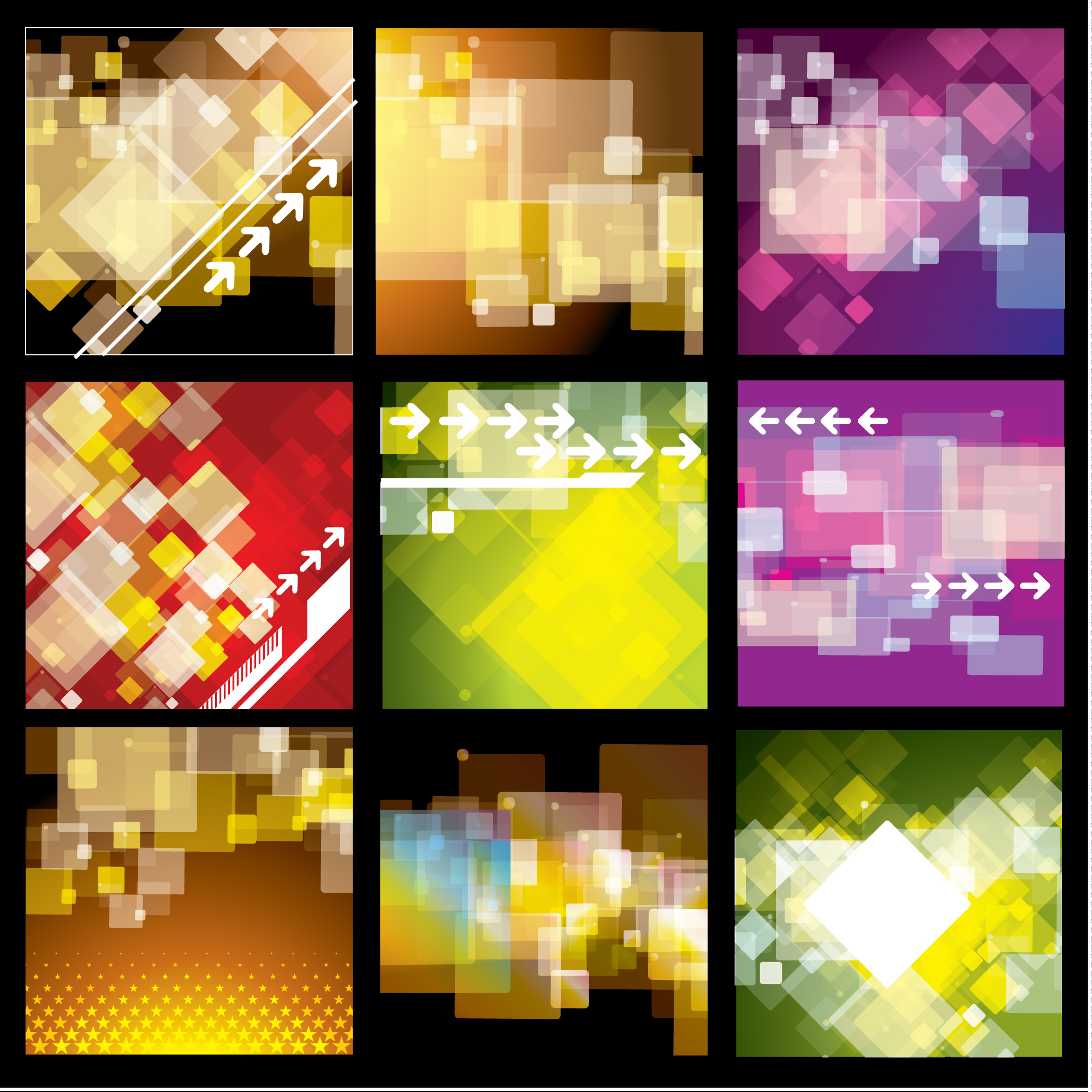 decorative backgrounds modern colorful blurred geometric design