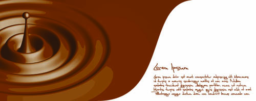 coffee background templates modern splashing liquid motion design