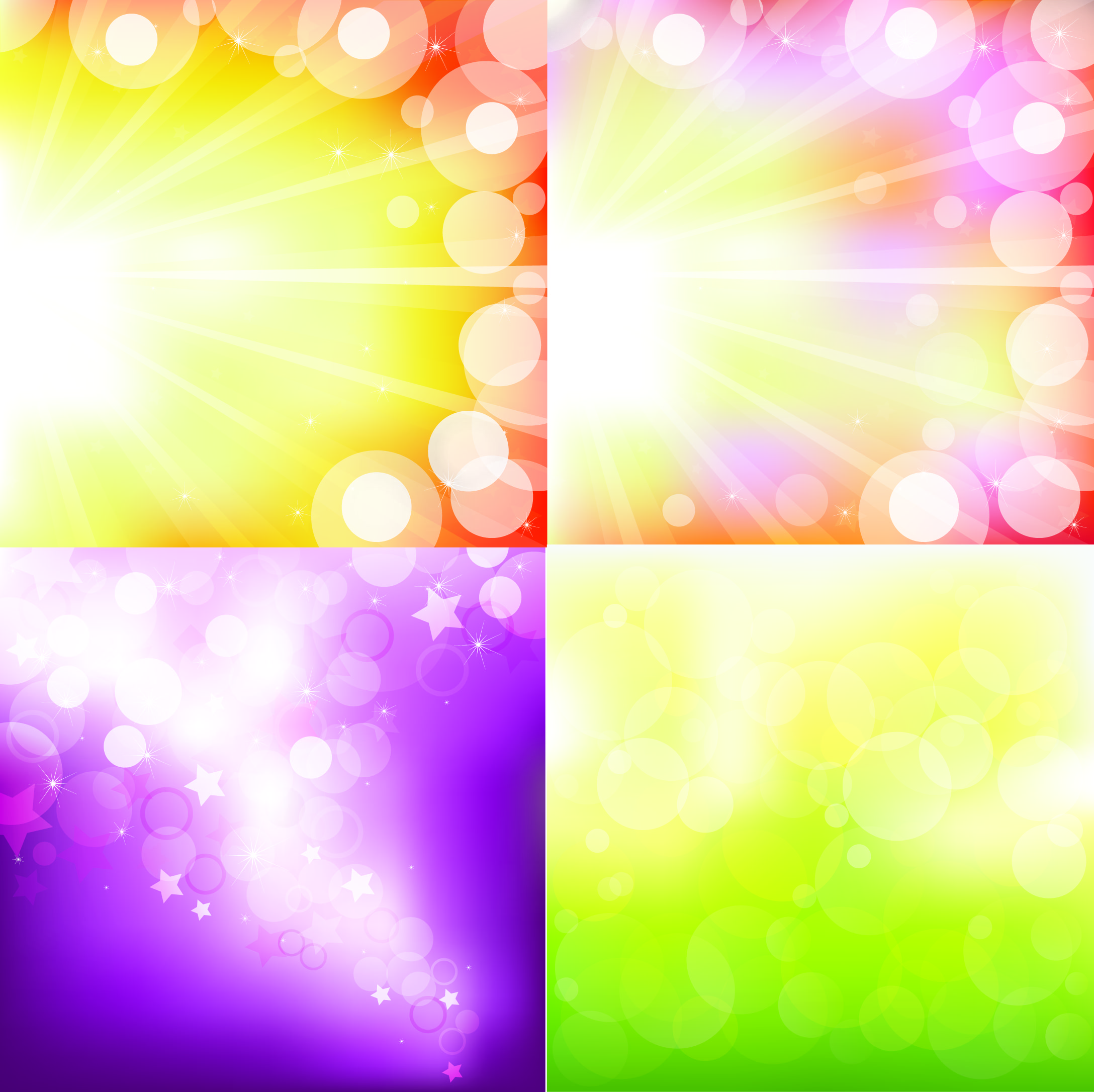 lights background templates colored modern vivid bokeh decor