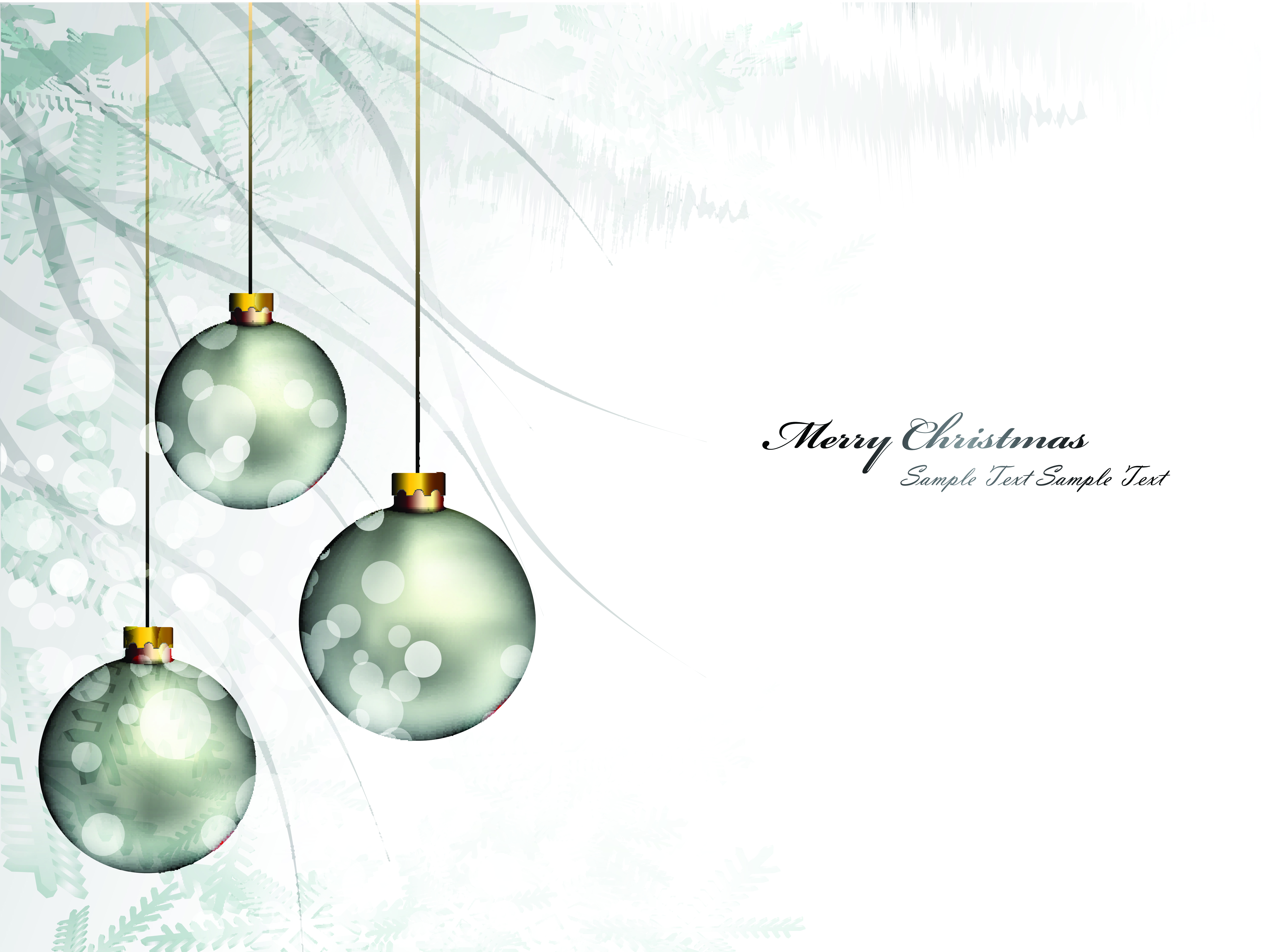 xmas background bauble balls decor bokeh grey design