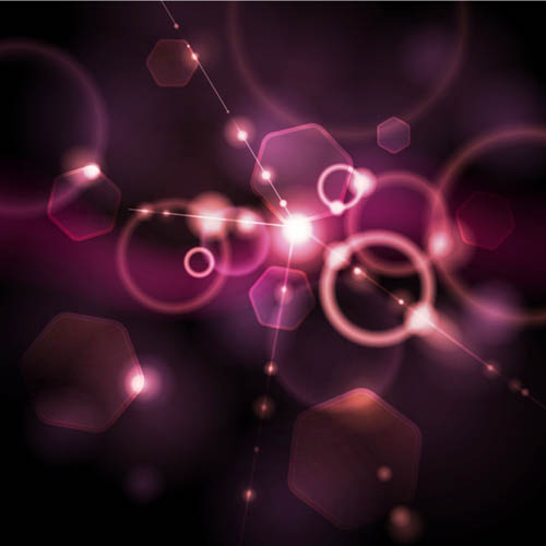 decorative backgrounds geometric bokeh twinkling glossy light effect