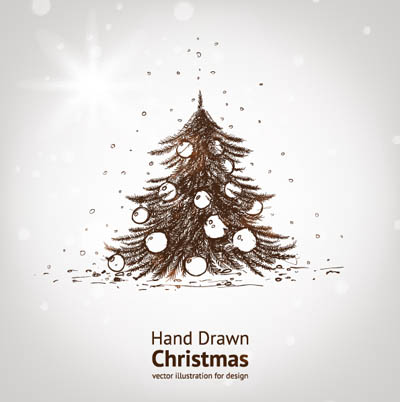 christmas background templates bokeh dynamic fir tree bauble