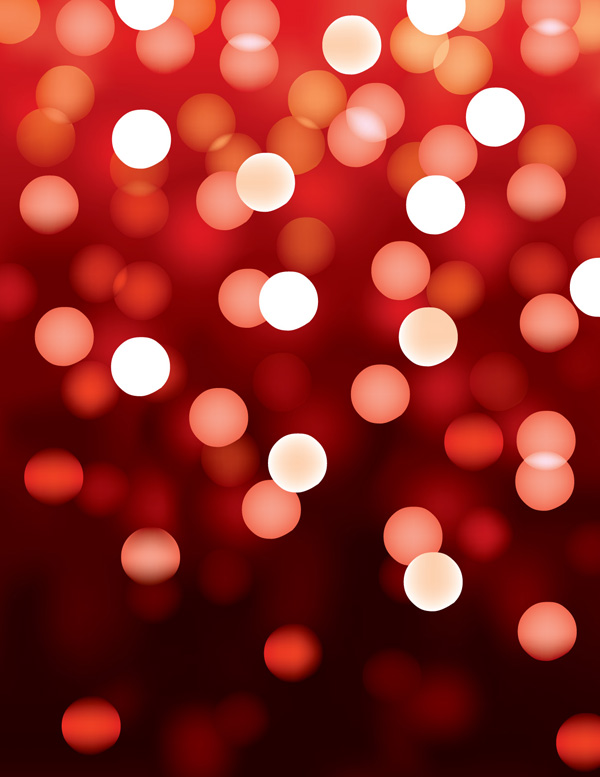 decorative background bokeh lights design