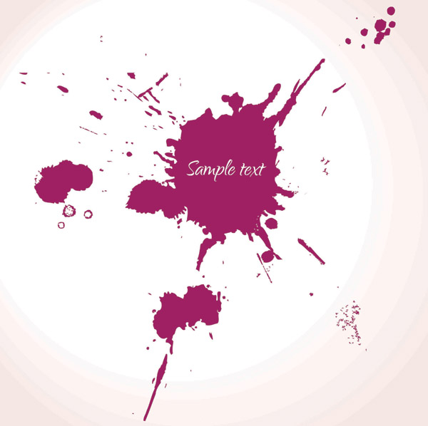 splattered ink background violet grunge decor