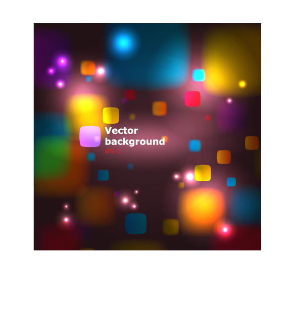 decorative background colorful bokeh squares decor