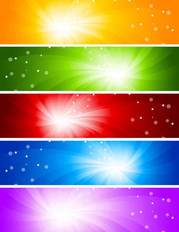 decorative background templates sparkling colorful vivid decor