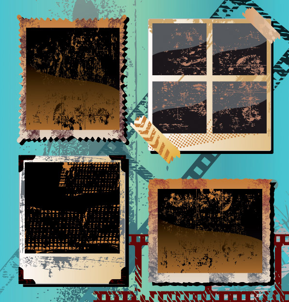 photo film background colored retro grunge decor