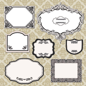 decorative frame templates classical elegant decor