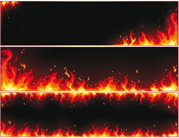 red flame background templates dark motion decor