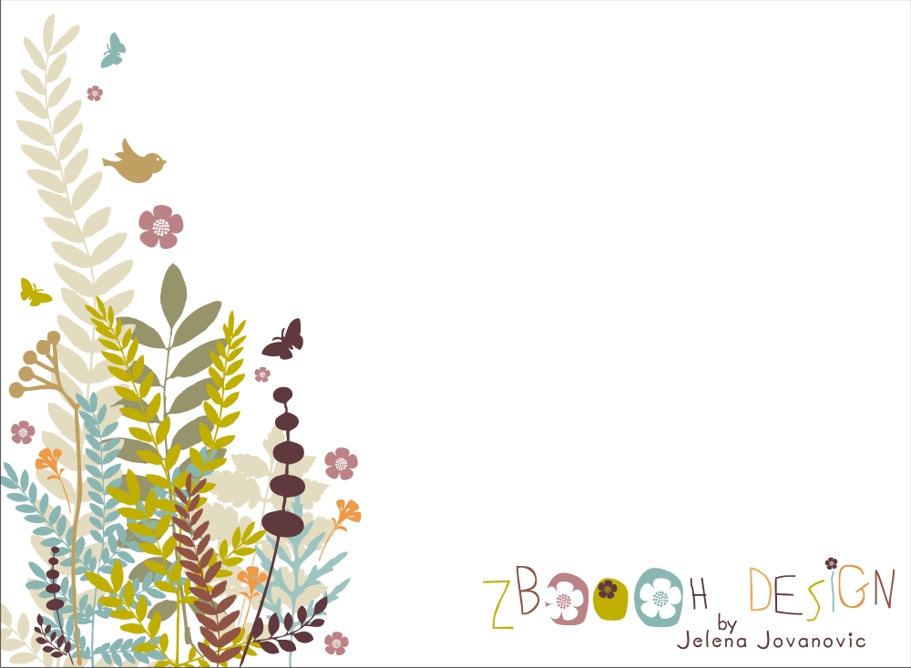 nature background flowers birds icons decor classical design