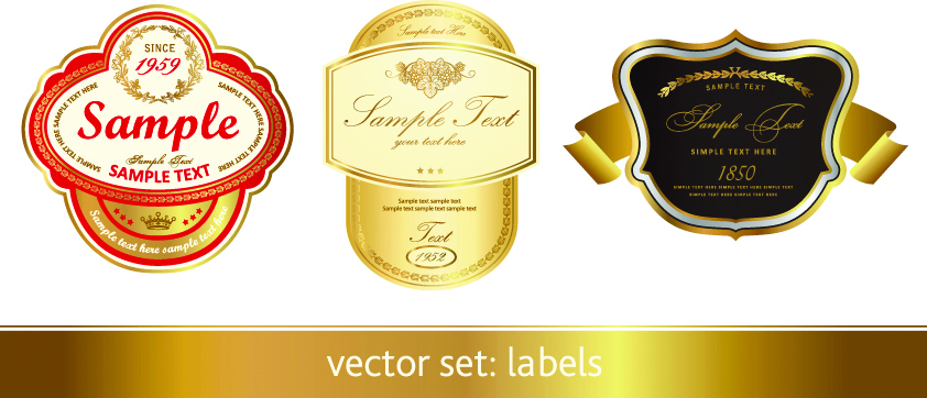 label templates shiny gorgeous decor