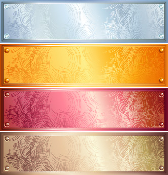 abstract background sets colored horizontal metallic decor