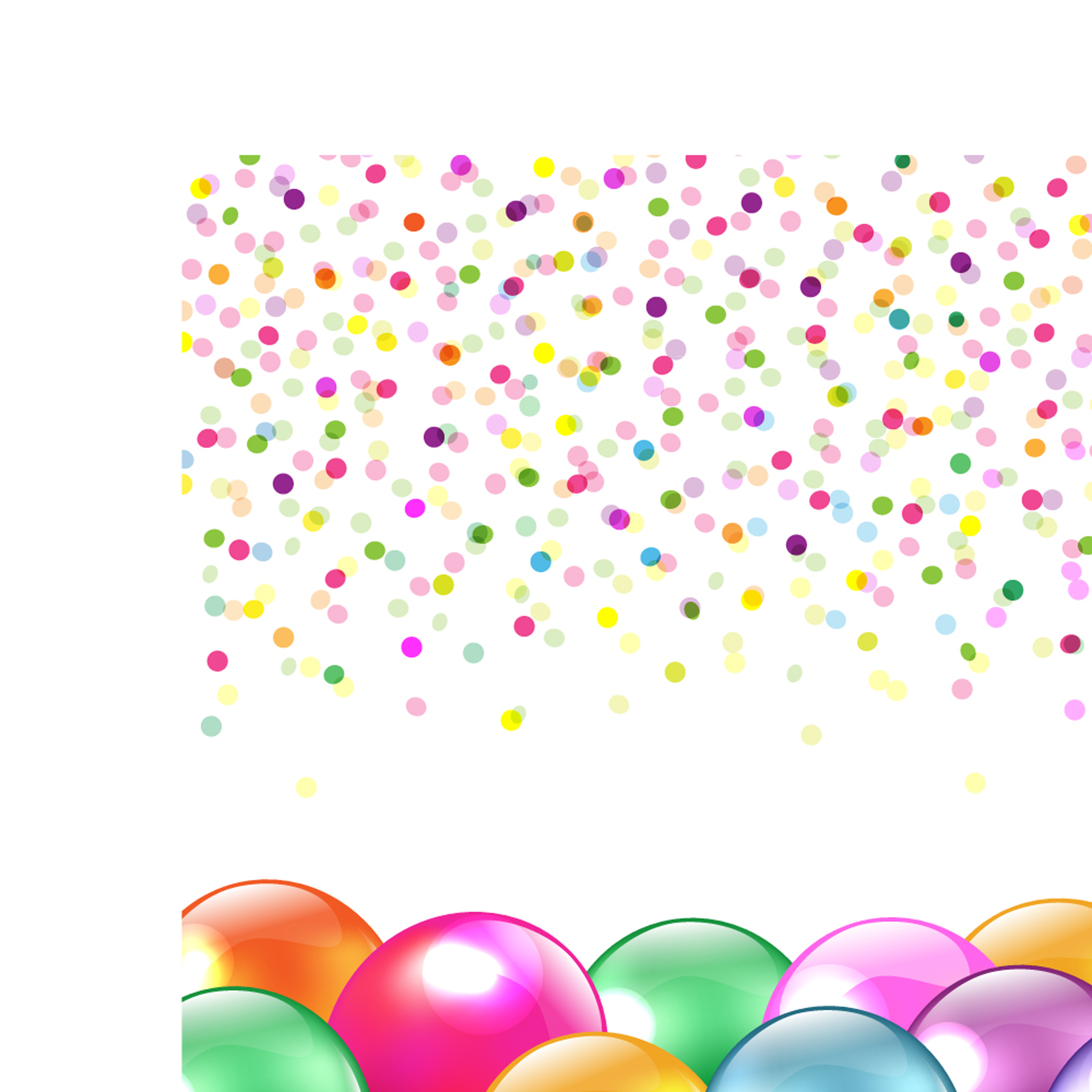 colored balloons 02 vector