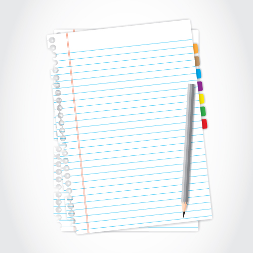 blank paper 15 vector