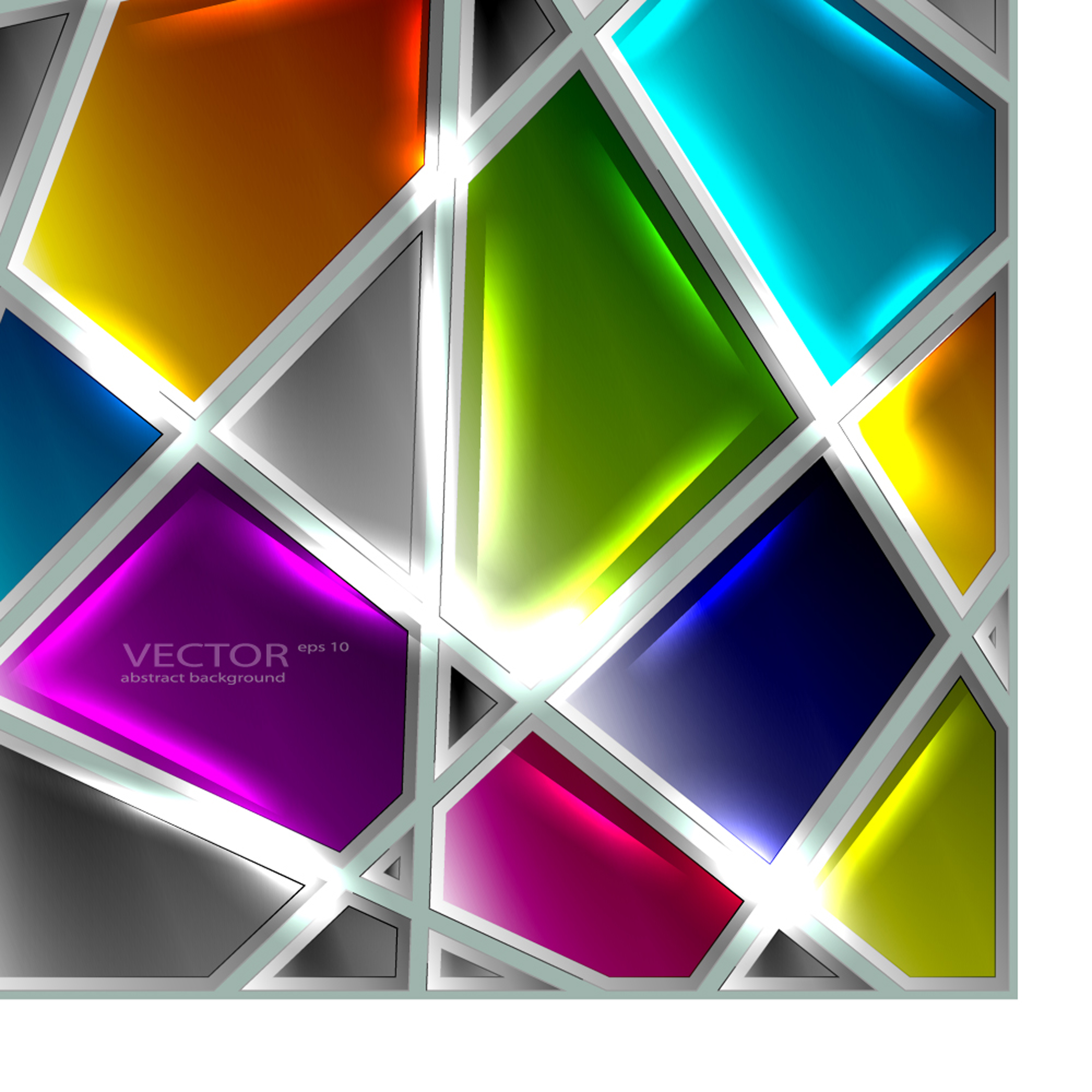 the glass texture creative design 01 vector