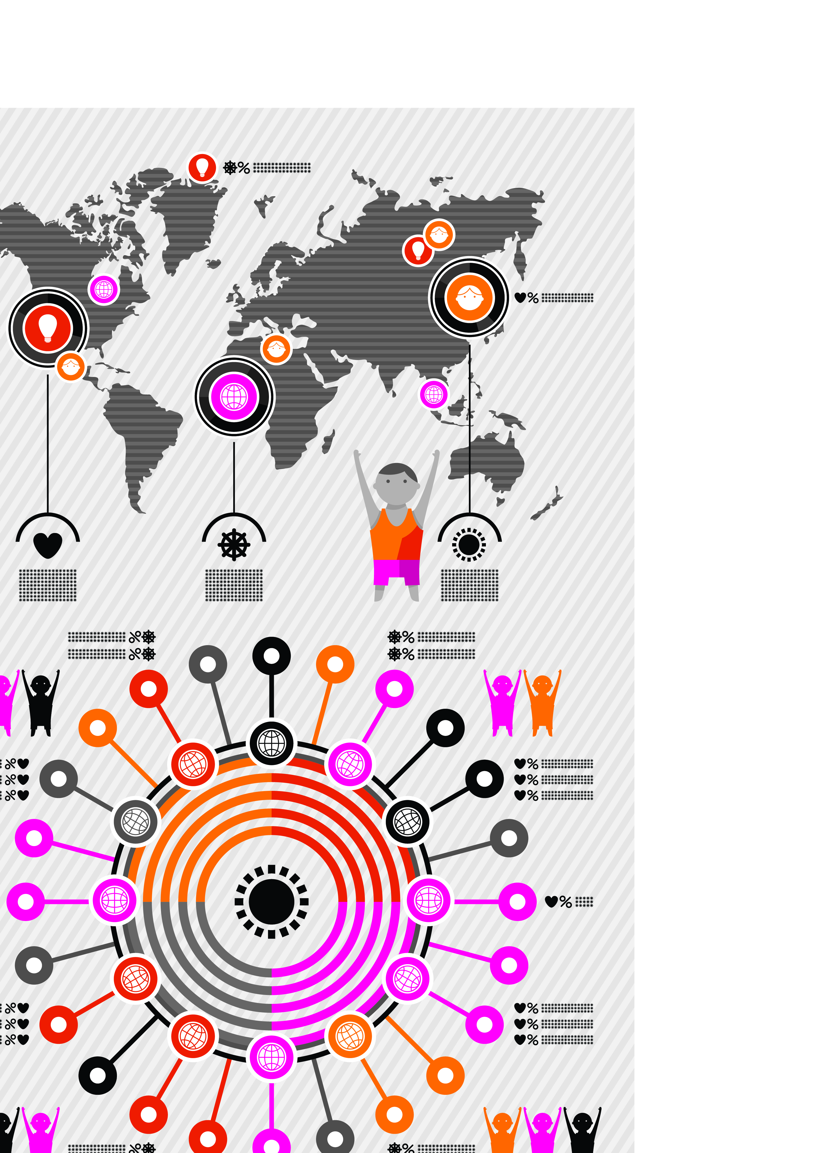 business data pattern 01 vector