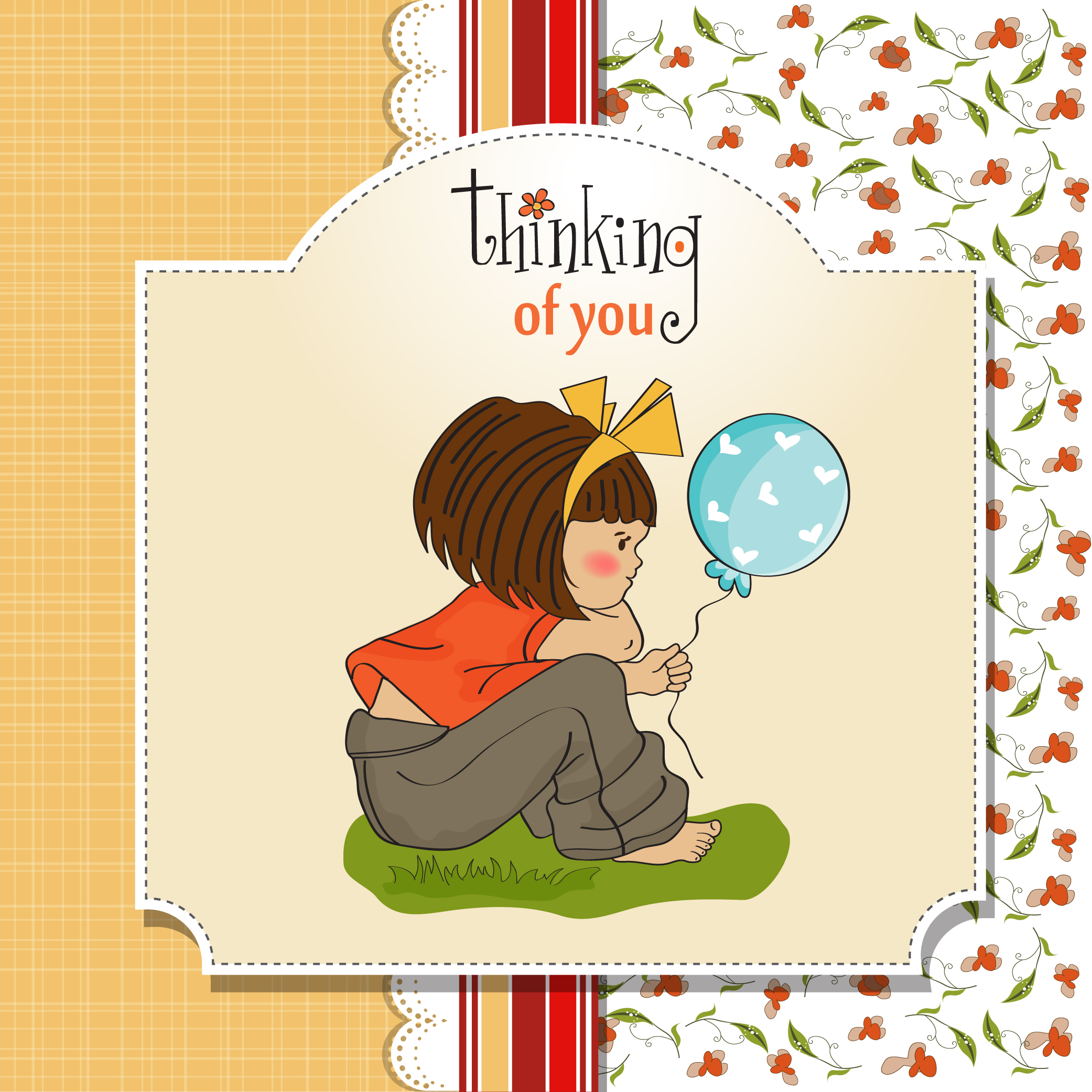 lovely children39s illustrator 04 vector