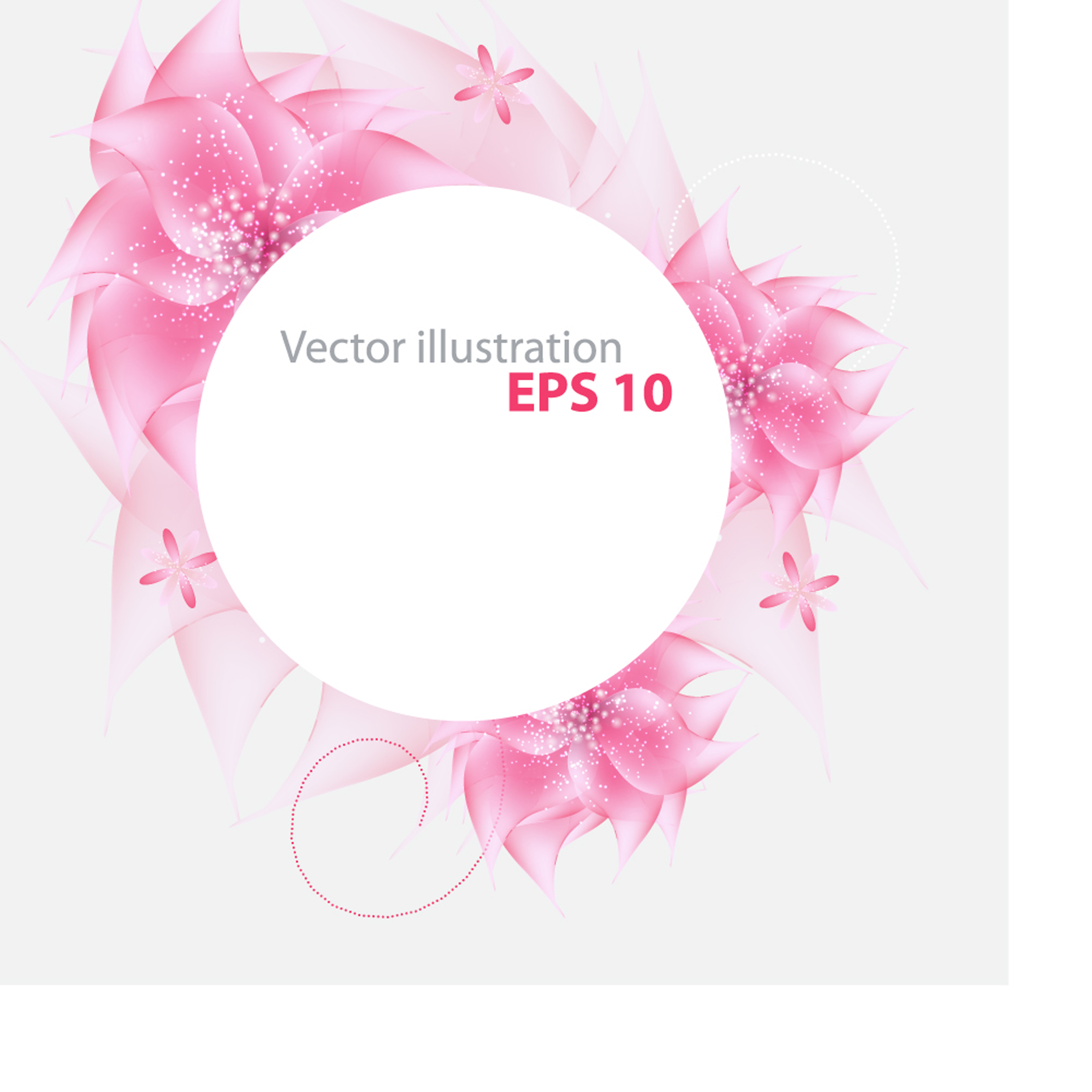 romantic flower background 04 vector