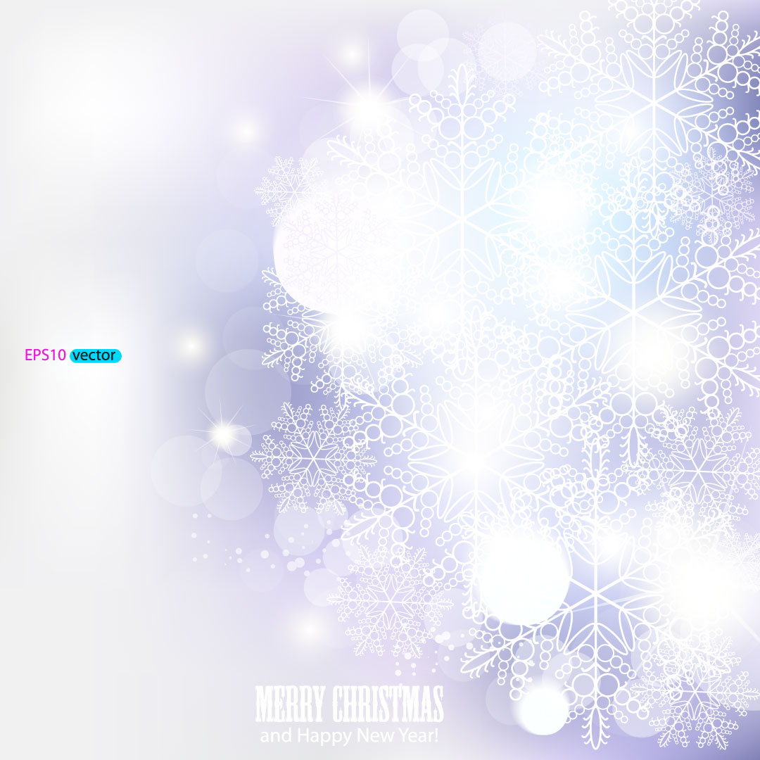 dazzling snowflake background 04 vector