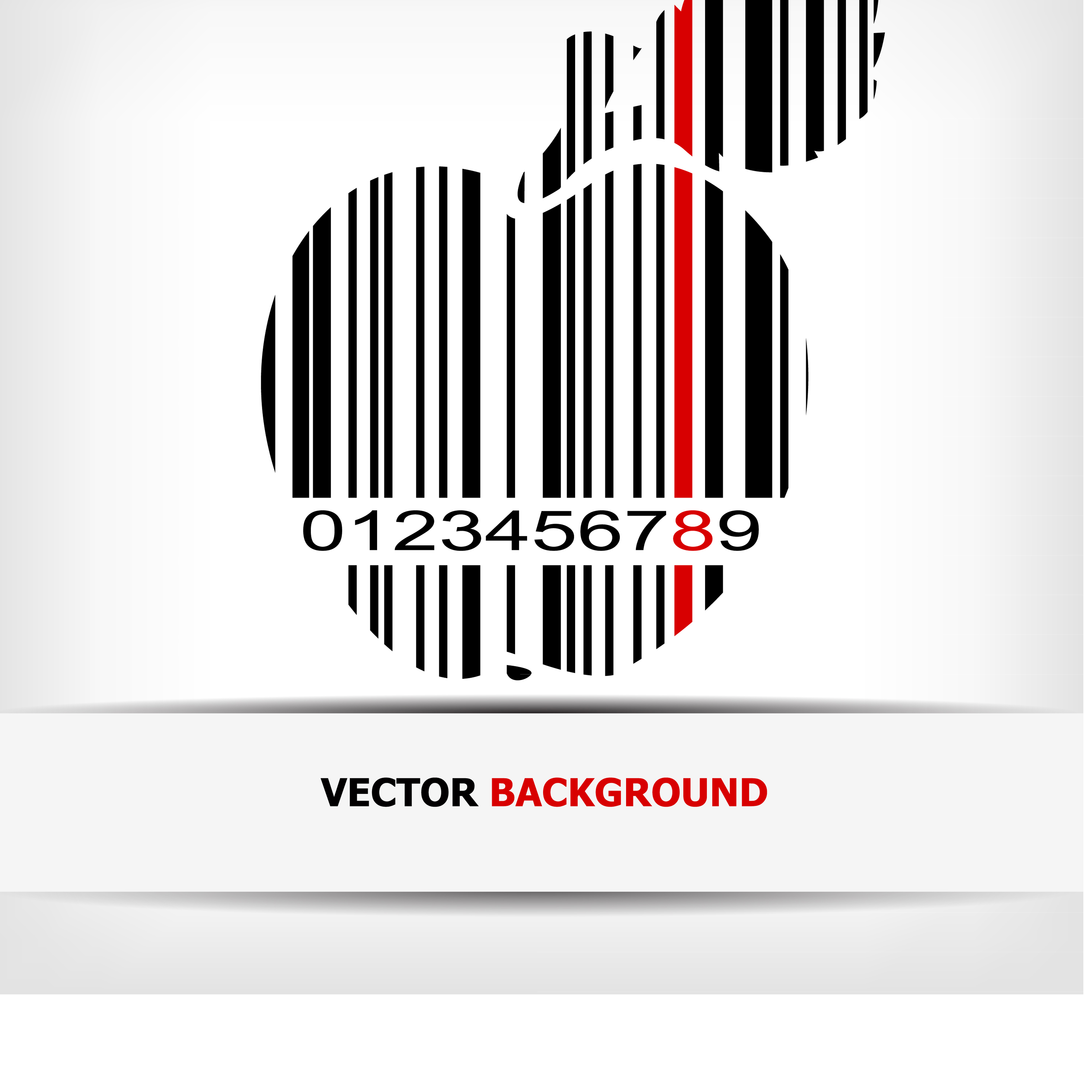 barcode background 02 vector