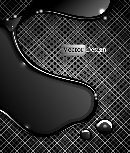 metal grid background 02 vector