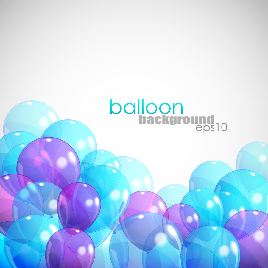 balloons 02 vector