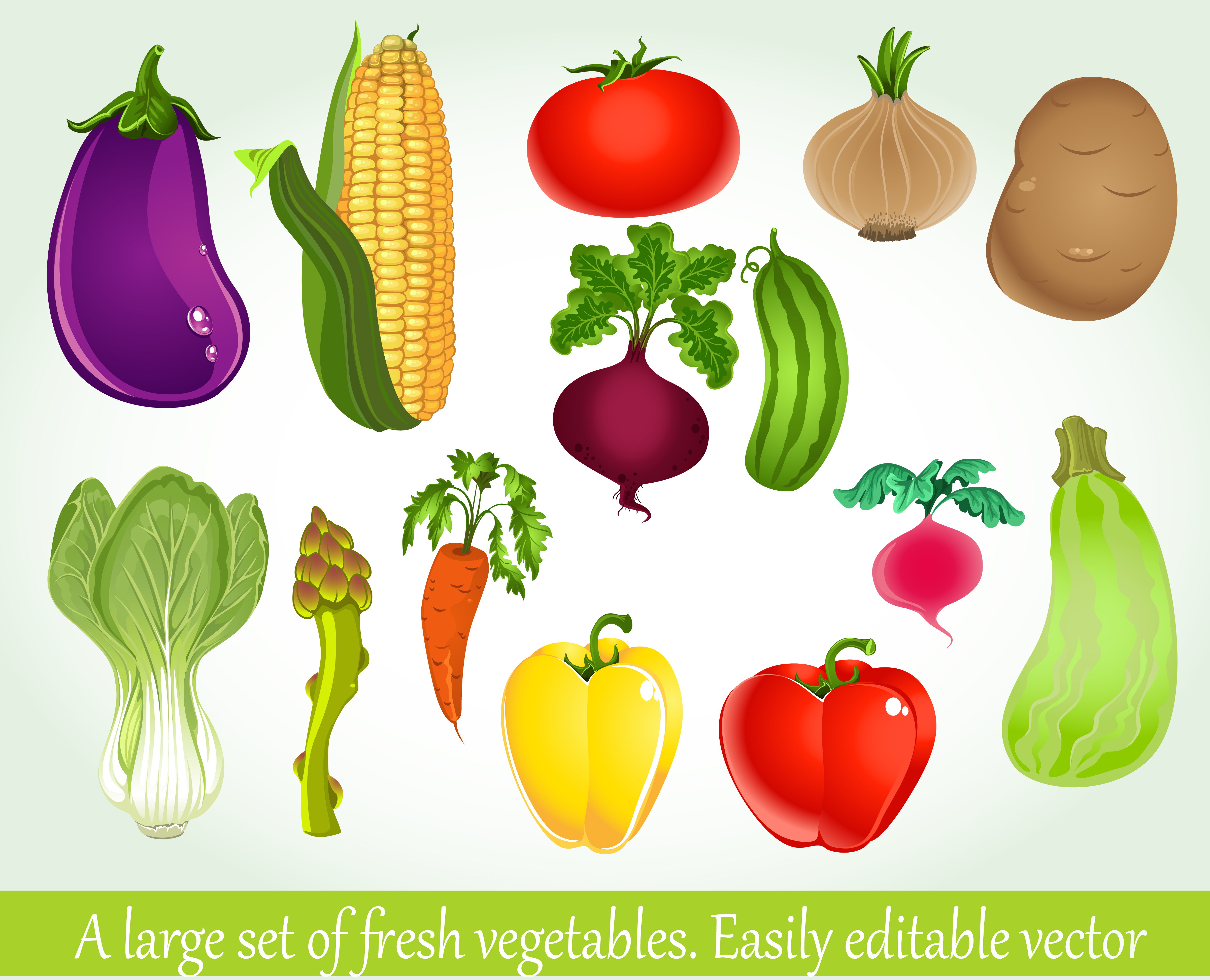 vegetables background 04 vector