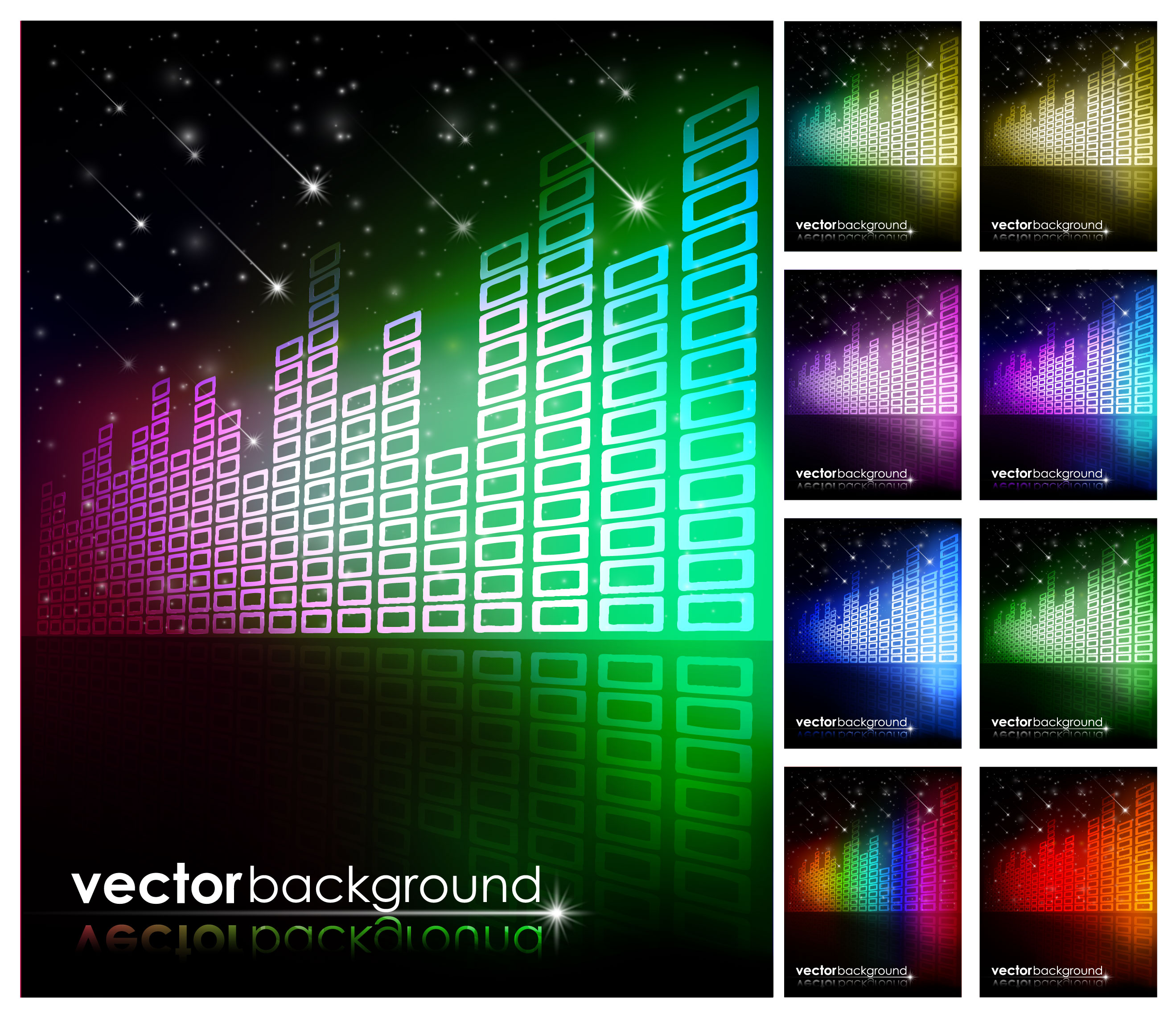 brilliant starlight background 01 vector