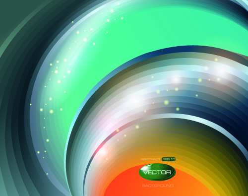 brilliant dynamic halo background 01 vector