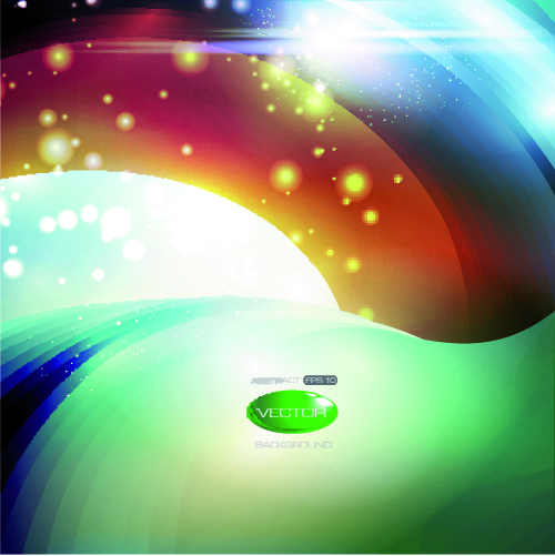 brilliant dynamic halo background 02 vector