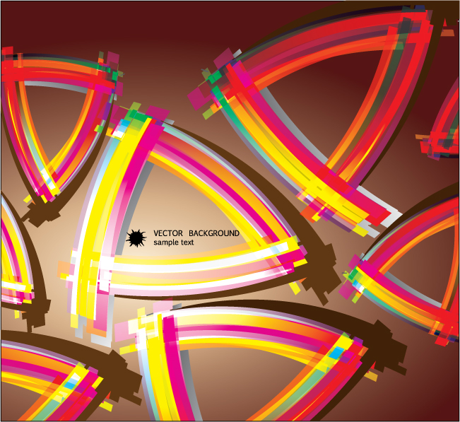 color flow lines background 05 vector