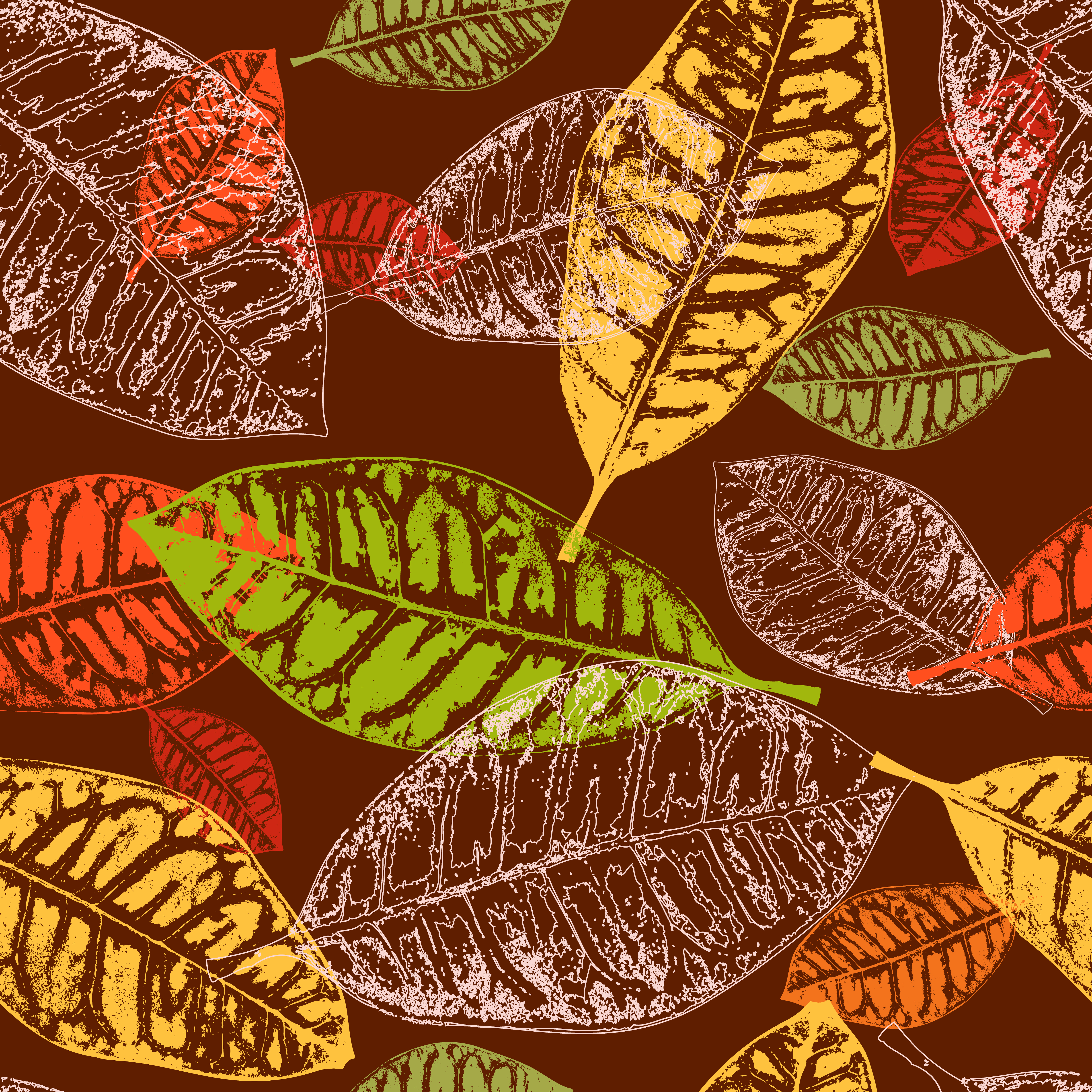 leaves background 01 vector