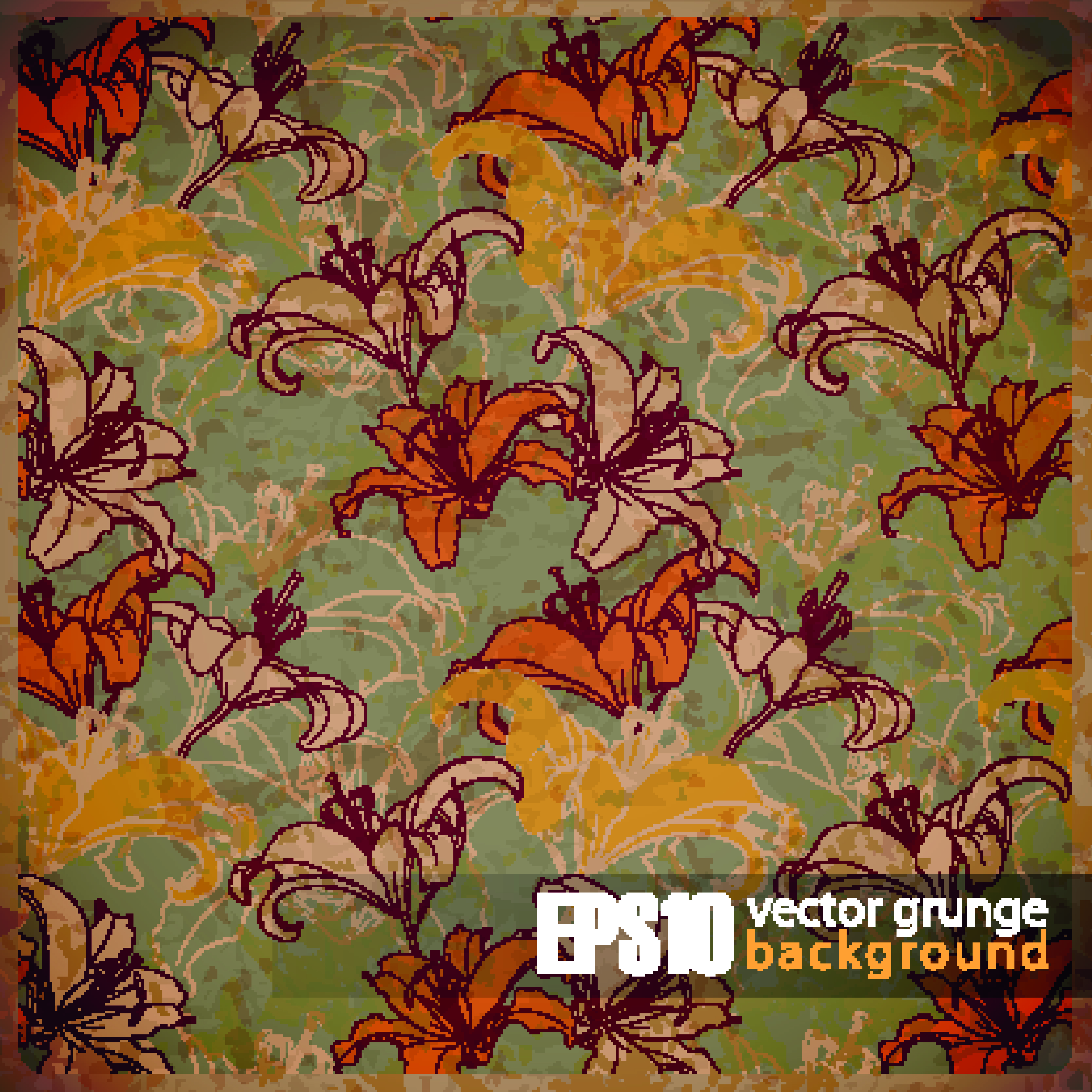 retro background 05 vector